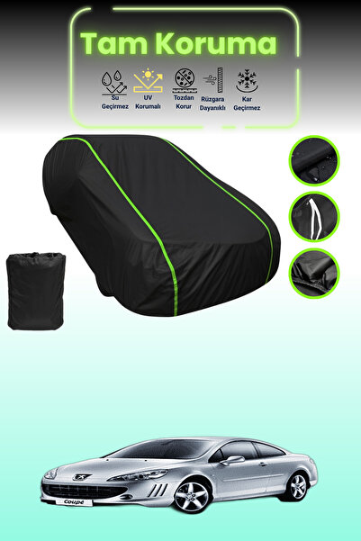 Dokaca Neo غطاء حماية للسيارة من القماش الأسود اللامع قماش مجدّل متوافق مع سي...