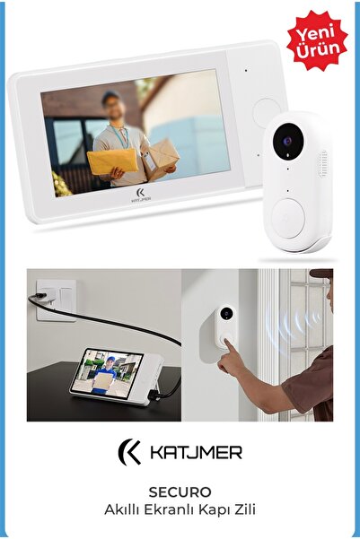 peltech AKILLI KAPI ZİLİ GÖRÜNTÜLÜ MEGAFON