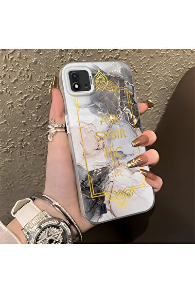 Hontinga حافظة متوافقة مع هاتف Realme C11 2021، حافظة هاتف صلبة مضادة للسقوط،...