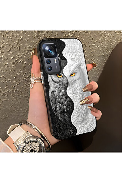 Hontinga حافظة متوافقة مع هاتف Xiaomi Mi 12T، حافظة هاتف صلبة مضادة للسقوط عل...