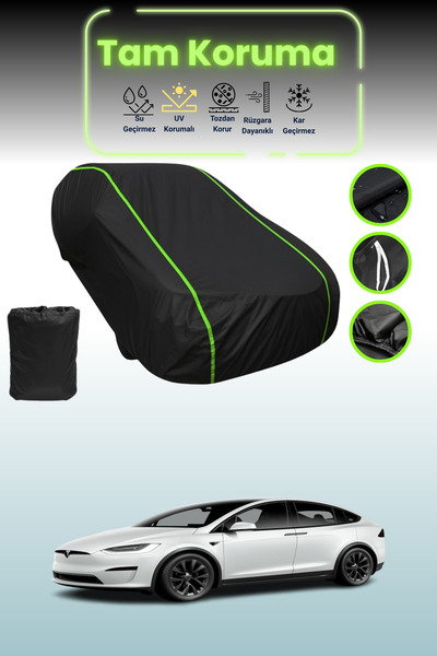 Dokaca Neo غطاء حماية من القماش الأسود اللامع قماش مجدّل من Tesla Motors مودي...