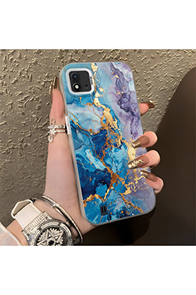 Hontinga حافظة متوافقة مع هاتف Realme C11 2021، حافظة هاتف صلبة مضادة للسقوط،...