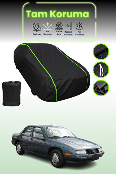 Dokaca Neo غطاء حماية للسيارة من القماش الأسود المتوافق مع سيارة شيفروليه كور...