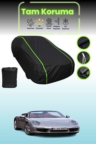 Dokaca Neo غطاء سيارة متوافق مع بورش 911 كاريرا قماش مجدّل (991) كابريوليه أس...