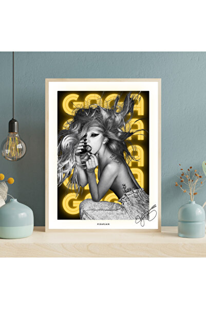 Pixaflair - Lady Gaga - Godess - Çerçevesiz Poster