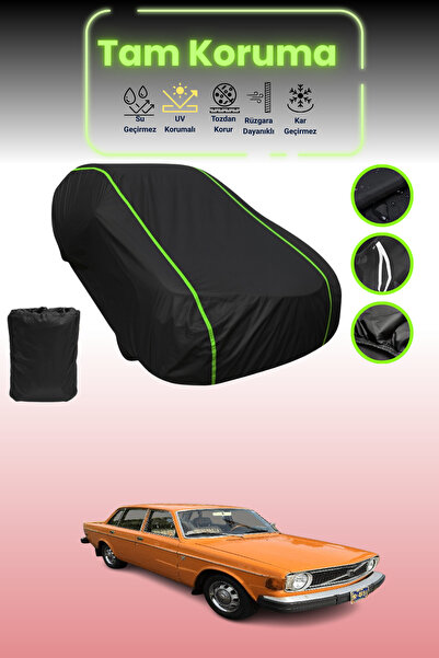 Dokaca Neo غطاء حماية للسيارة من القماش الأسود اللامع قماش مجدّل فولفو 144196...