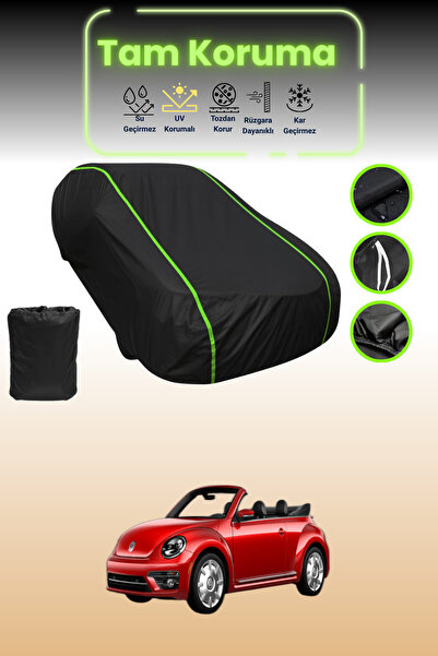 Dokaca Neo غطاء حماية من القماش لسيارة فولكس فاجن بيتل كابريوليه قماش مجدّل ب...