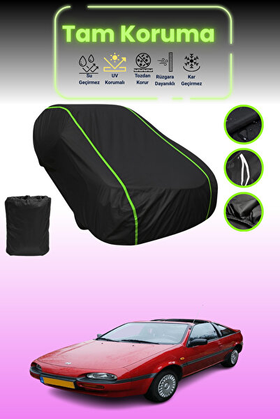 Dokaca Neo غطاء حماية للسيارة من القماش الأسود المتوافق مع نيسان قماش مجدّل ن...