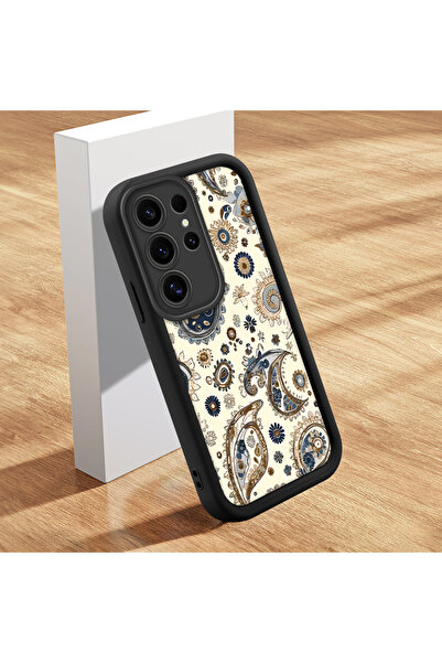 Hontinga حافظة هاتف سامسونج جالاكسي S24 ألترا متوافقة مع السيليكون الناعم ومض...