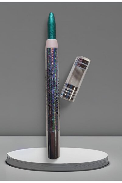 madam shushu Jumbo Simli Yeşil Göz Kalemi Asansörlü