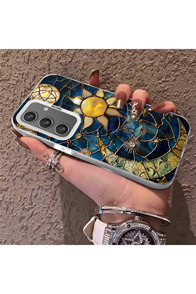 Hontinga حافظة هاتف متوافقة مع هاتف سامسونج جالاكسي S24، خلفية صلبة مضادة للس...