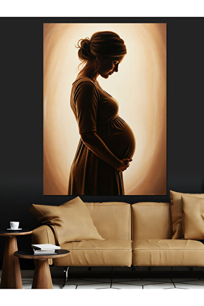 KanvasSepeti Έγκυος έγκυος θηλέας Υψηλής ποιότητας ελαιογραφία Με υφή Καμβάς ...