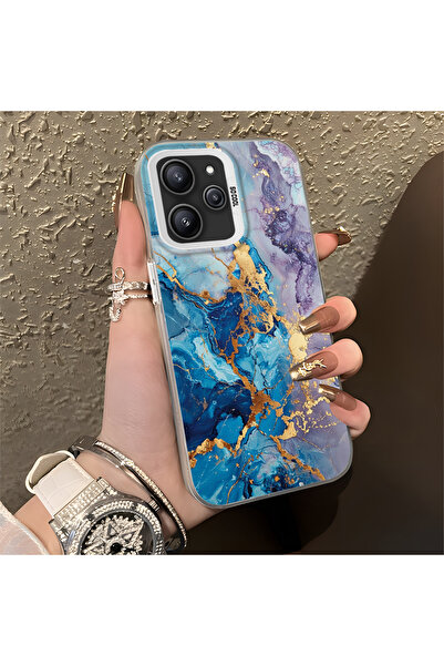 Hontinga حافظة متوافقة مع هاتف Xiaomi Redmi 12 4G، حافظة صلبة مضادة للسقوط، م...