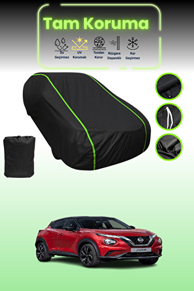 Dokaca Neo غطاء حماية للسيارة من القماش الأسود اللامع قماش مجدّل نيسان جوك 2 ...