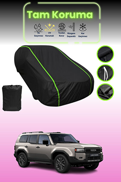 Dokaca Neo غطاء حماية للسيارة من القماش الأسود اللامع قماش مجدّل متوافق مع تو...