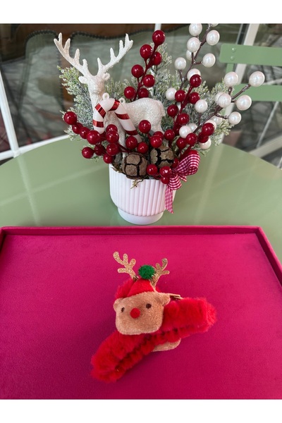 Milena Designer Store Milena Istanbul New Year Figurine Plush Peg