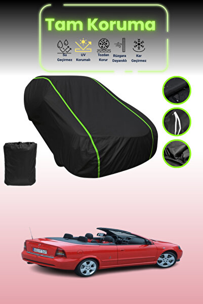 Dokaca Neo غطاء حماية للسيارة باللون الأسود النيون قماش مجدّل متوافق مع سيارة...