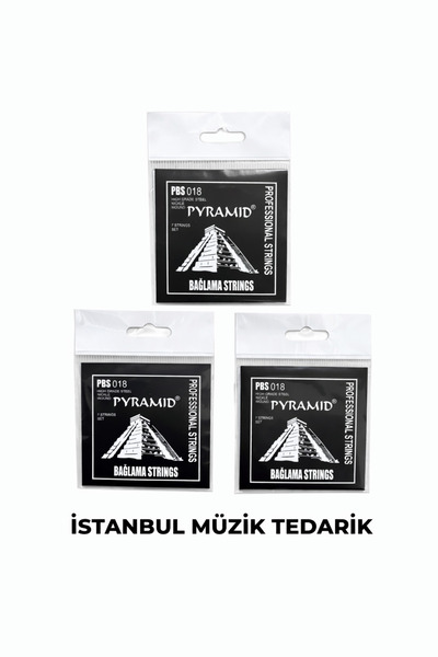 Pyramid marka /Bağlama - Kısa Sap Saz Teli / Set