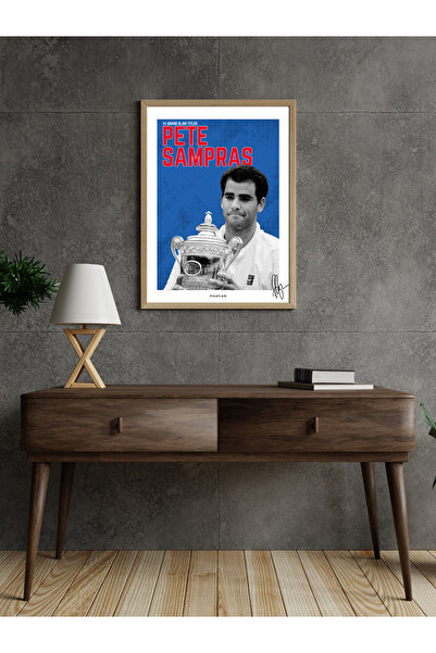 Pixaflair - Pete Sampras - Tenis - Çerçevesiz Poster