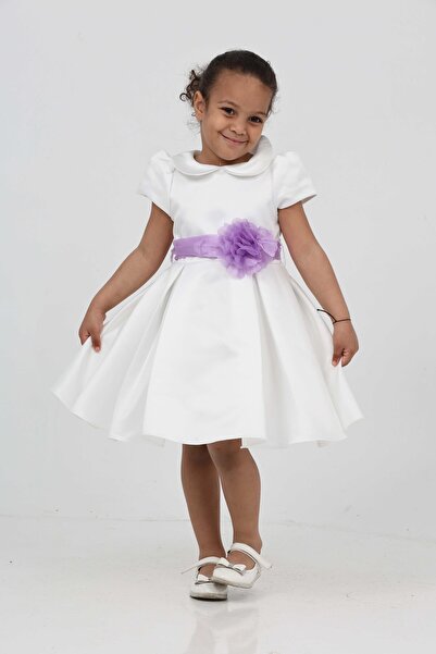 Babyhola 1-5 години Специален дизайн с розови детайли Сатенена вечерна бална ...