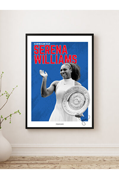 Pixaflair - Serena Williams - Tenis - Çerçevesiz Poster