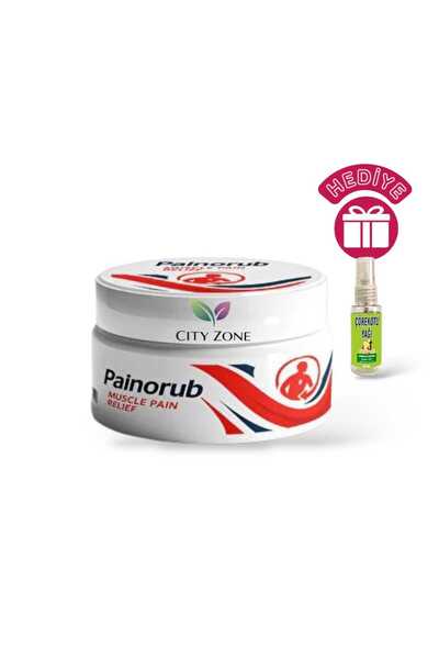Painorub Muscle Pain-Relief Cream 50 ML Krem + Çörek Otu Yağı 30 ml HEDİYE