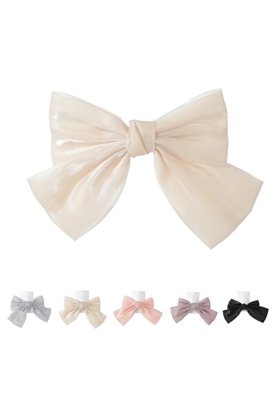 Miniso Kore Tarzı Parlak Fiyonk Saç Tokası (1 adet)