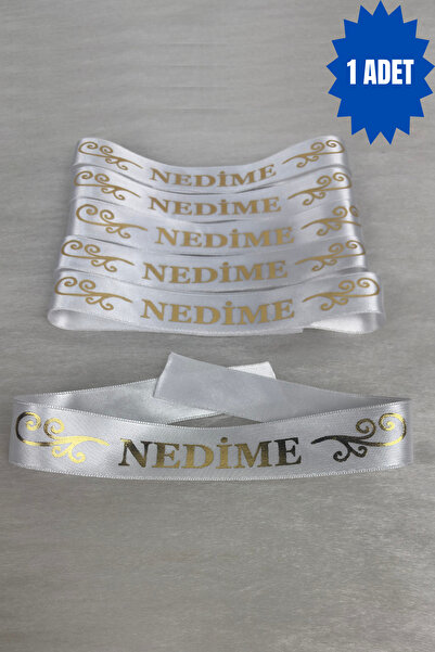 AZREN STORE Beyaz Nedime Kol Kurdelesi Kolluk, Bileklik, Bride, Söz,Nişan,Bek...