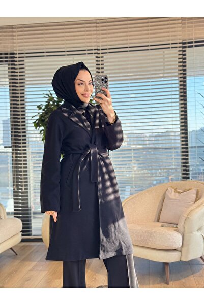 ALANURMODA 35710 Basıc Kaban