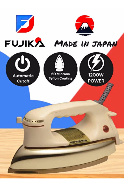Fujika Japan Golden Touch Dry Iron UI-D24 – 1200W of Elegance and Performance
