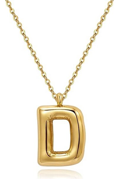 OEM YeGieonr chain with letter D, gold, model 14
