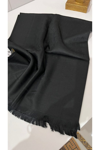 EB SCARF A Quality One-Way Wool Silk Shawl