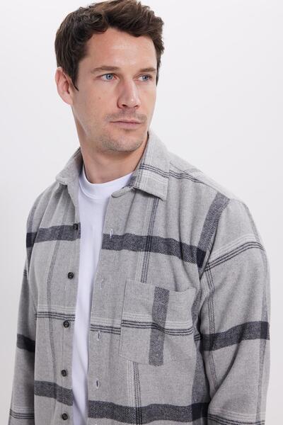 Tudors Men's Regular Fit Comfortable Cut Winter Plaid Lumberjack Shirt