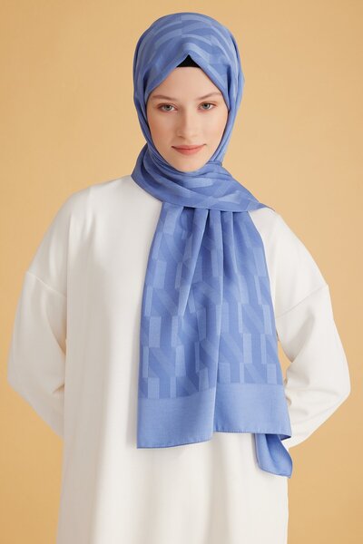 Belli FRESH CAPRİ MAVİ ŞAL 3