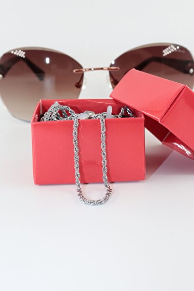 KEEBA Infinity Bond Steel Silver Color Unisex Glasses Chain. Original Design Glasses Rope Strap Accessory
