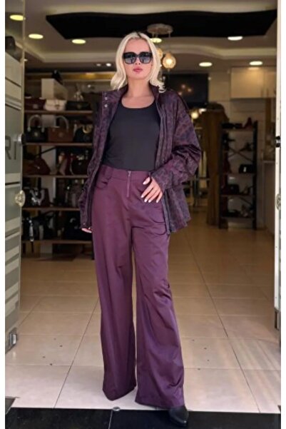 Unique ΠΑΝΤΕΛΟΝΙ ΜΕ ΛΕΠΤΟΜΕΡΗ ΦΕΡΜΟΥΑΡΑ ΑΠΟ ΥΦΑΣΜΑ ΠΑΡΑΠΛΑΣΤΗ