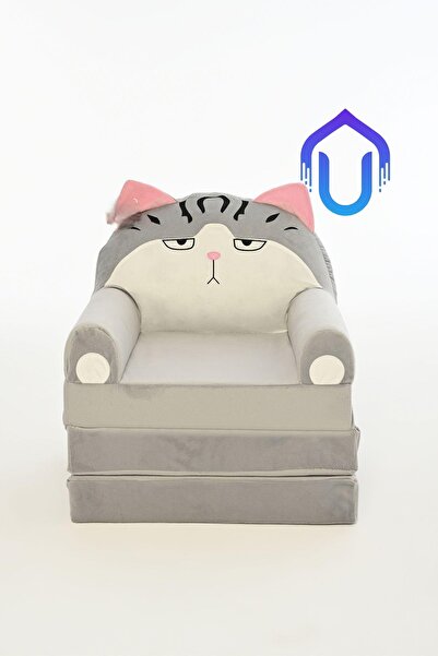 NW NessiWorld Portatif, Yıkanabilir, Katlanabilir Peluş Çocuk Koltuğu 120 Cm/...