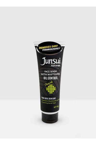 Junsui Whitening Oil Control Charcoal Face Wash