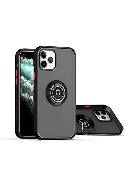 A to Z Silicone Protection Case for iPhone 12 with Ring Holder - Supports Tra...