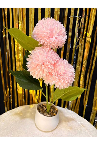 ENG PARTİ DÜNYASI Dekoratif Yapay Çiçek Aranjmanı – Saksılı Masa Üstü Aksesuar