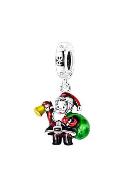 Fubena Santa Claus with Sack Hanging Charm
