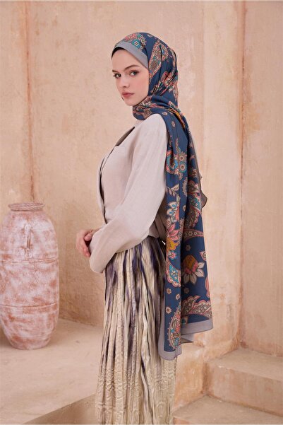 Belli FRESH MODAL LACİVERT ŞAL 2