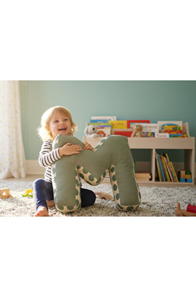 HOMELOTR HOMELO Harf Yastık M Harfi