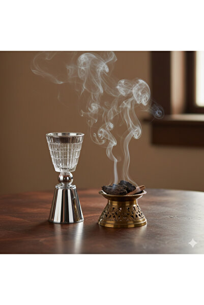 casa rosa Modern design glass incense burner