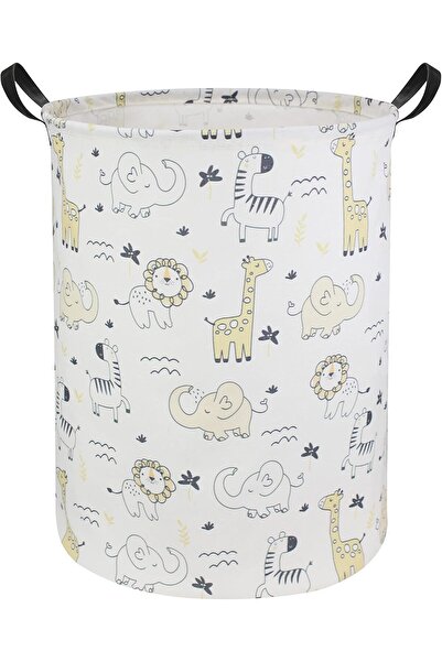 HIYAGON سلة غسيل للأطفال، مناسبة للأولاد والبنات، بتصميم لطيف لتنظيم الألعاب ...