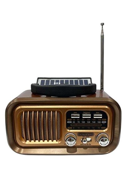 Micro Speed راديو قابل لإعادة الشحن، راديو محمول يعمل بتقنية الترانزستور AM/FM مع أفضل جودة صوت