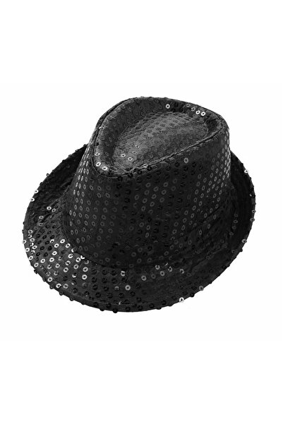 Partimarka Michael Jackson Şapkası Siyah Çocuk Boy