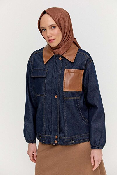 Setrms Spor Dikişli Pamuklu Denim Ceket