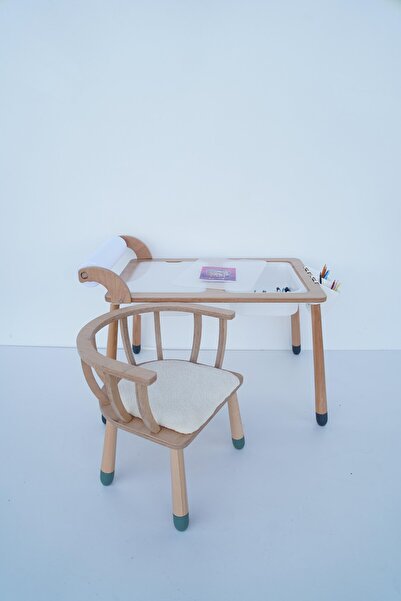 Butik Super Premium Aktivite Masa ve 2'li Sandalye Seti