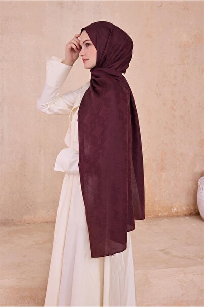 Belli FRESH NORA KOYU KIRMIZI ŞAL 3